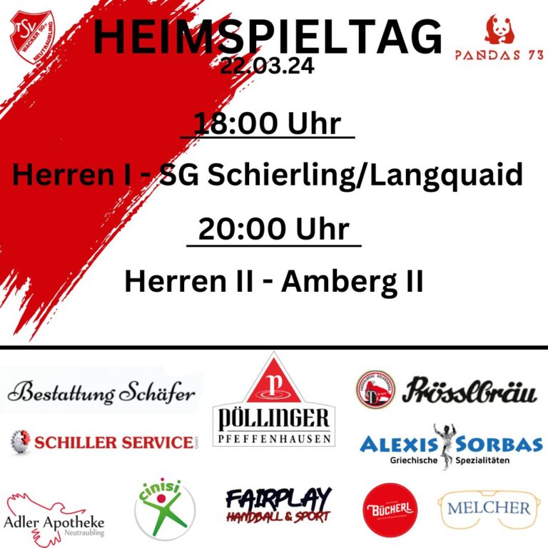 Vorbericht: Herren I – SG Schierling/Langquaid