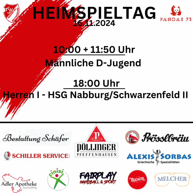 Vorbericht: Herren I – Nabburg/Schwarzenfeld II