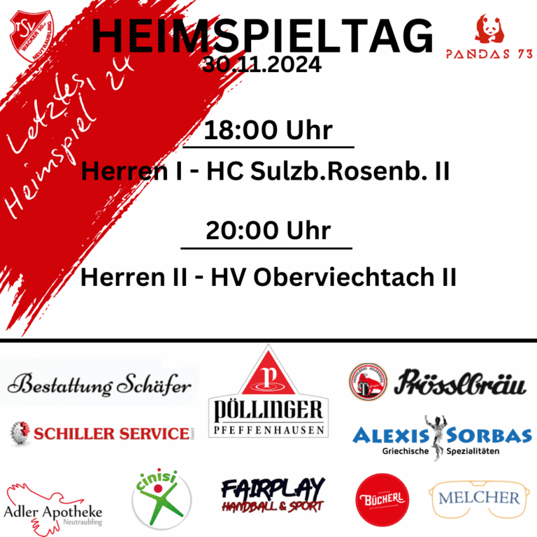 3. Heimspieltag