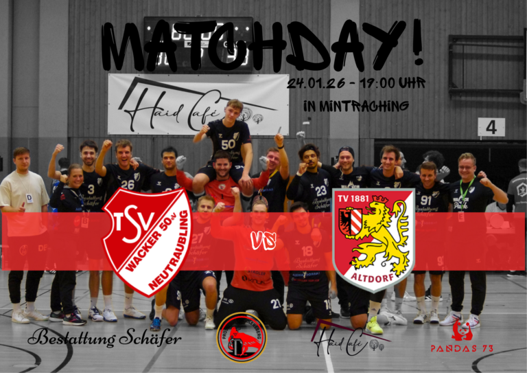 Vorbericht: Herren I – TV Altdorf